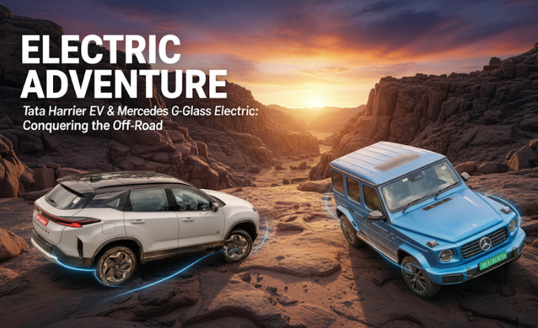 Can the Tata Harrier EV Challenge the Electric G-Class Off-Road?