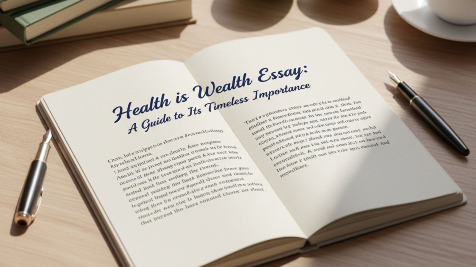 Health is Wealth Essay: The Ultimate Guide to Understanding Life’s Greatest Treasure