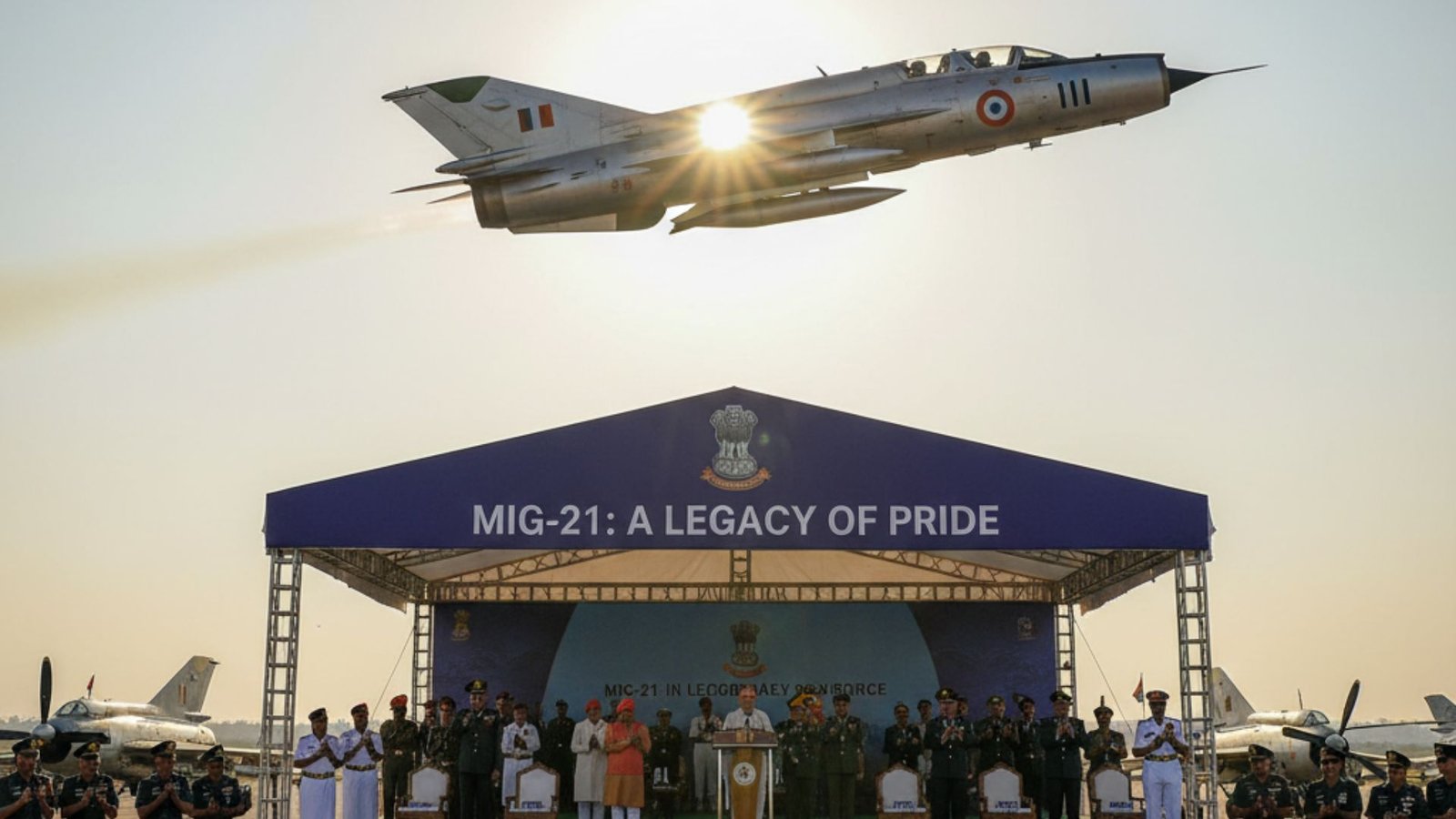 End of an Era: Rajnath Singh Lauds MiG-21 for “Proud Moments” as IAF Phases Out Iconic Jet