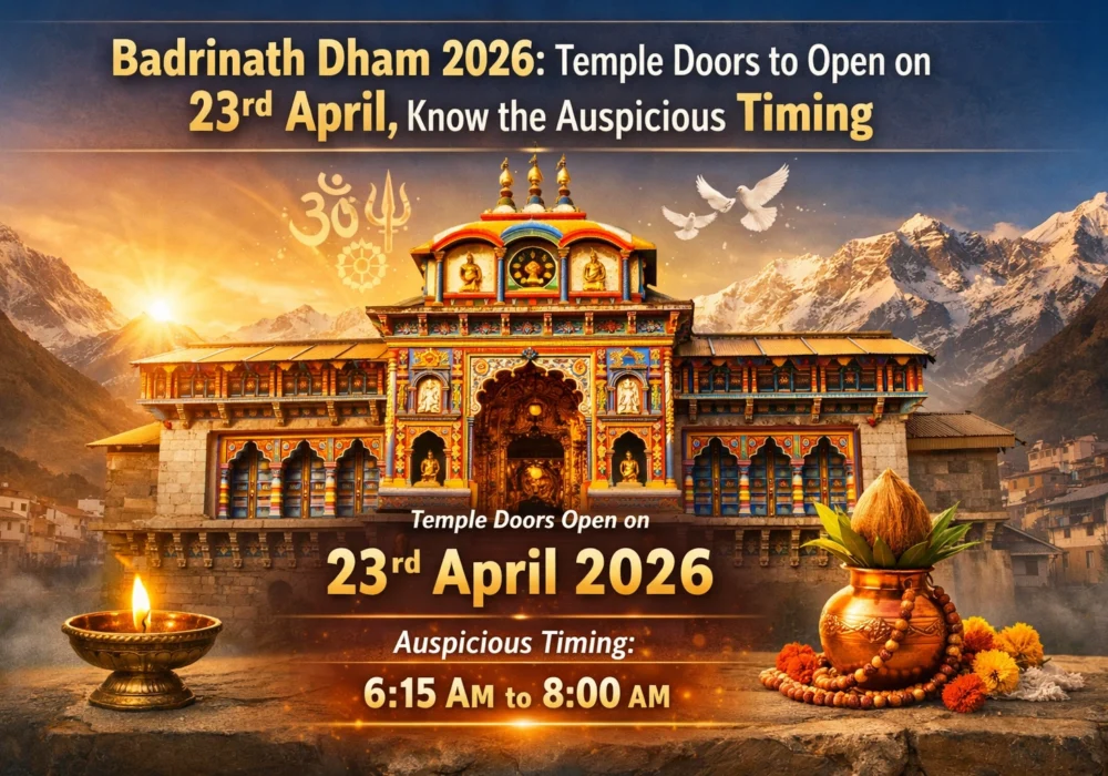 बदरीनाथ धाम कपाट 2026